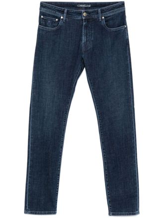 Corneliani Slim-fit jeans - Blauw