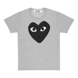 Comme Des Garçons T-Shirt Big Black Heart Grey AZ-T084-051-1
