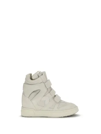 Isabel Marant Womens Wedge Sneakers Im3-Gz Ecru Trainers