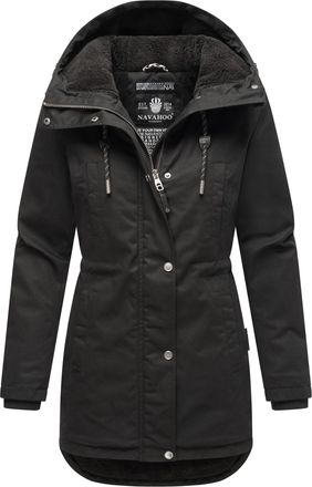 Navahoo Winterfunke dames winterjas met teddyvoering