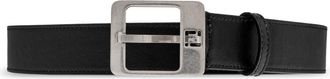 Fendi FF Monogram Gesp Leren Riem