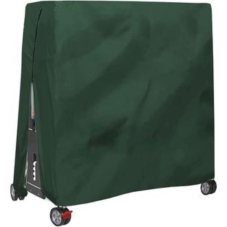 Elle Funda Impermeable Y Antipolvo Para Mesa De Ping-pong De Exterior, Color Verde, 165x70x185cm