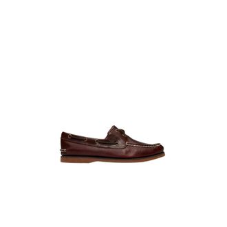 Timberland Classic 2-Eye Boat Shoe - Heren - Bootschoenen - Bruin - 42 EU - Leer - Schoenen