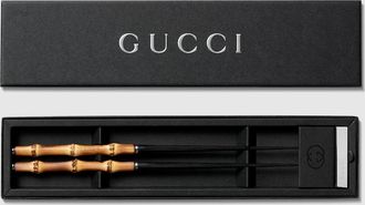 Gucci Bamboo Chopsticks, Brown