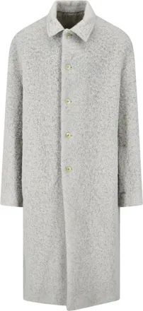 Rick Owens Cappotto In Misto Alpaca