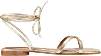 Margaux Eyewear The Wrap Sandal in Champagne at Nordstrom, Size 36.5