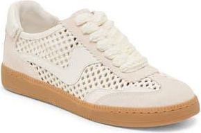 Dolce Vita Notice Sneaker in Ivory Perforated Nub at Nordstrom Rack, Size 8.5