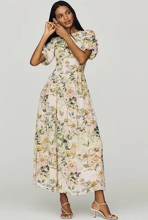 Repeat Fifi Printed Maxi Dress