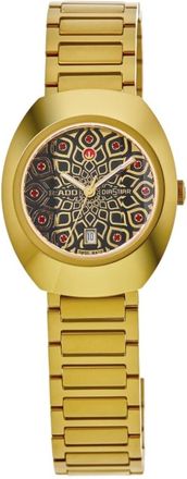 Rado DiaStar Original Automatic Black Dial PVD Steel Womens Watch R12171653