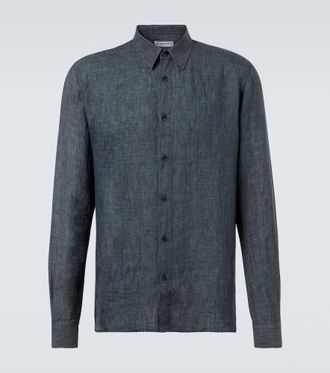 Orlebar Brown Camicia Justin in lino