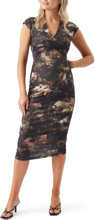 Ripe Vella Nursing Dress in Black at Nordstrom, Size Large Au