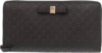 Gucci Pre-owned Gucci Microguccissima Zip Around Long Wallet Ladies QUSRKOA0ZI6KM0CP