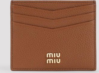 Miu Miu Calf Leather Card Case