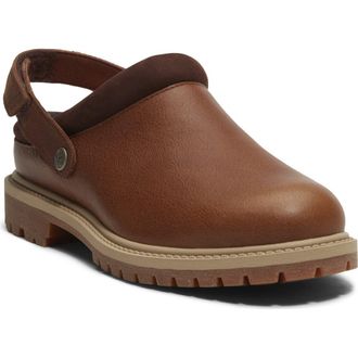 Timberland Clog in Rust Full Grain at Nordstrom, Size 8.5