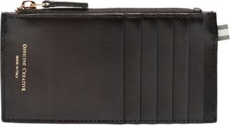 Officine Creative Boudin/18 zip-fastening wallet - men - Leather - One Size - Brown