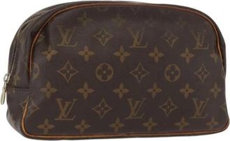 Louis Vuitton Pre-owned Clutches, female, Brown, Size: ONE SIZE Pre-owned Vintage Canvas Clutch