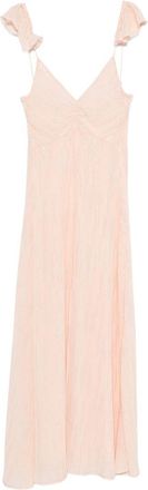 Forte_Forte Forte Forte Womens V-Necked Long Dress