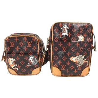 Louis Vuitton Pre-owned Pochette Schoudertas - Dames - Pre-owned - Bruin - Maat: ONE Size
