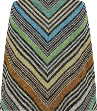 Missoni Womens Multicolor Viscose Long Skirt