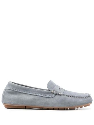 Marc O'Polo Selma loafers - women - Calf Suede/Calf Leather/Rubber - 39 - Blue