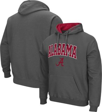 Colosseum Mens Colosseum Charcoal Alabama Crimson Tide Arch & Logo 3.0 Pullover Hoodie at Nordstrom, Size Medium