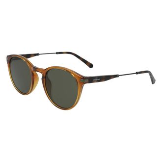 Calvin Klein Ckj20705S Zonnebril - unisex - Accessoires - Geel - Maat: 49 MM