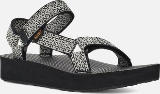 Teva Womens Teva Womens Midform Universal Sandals - Black - Size: 4