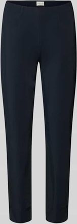 Seductive Stoffhose mit elastischem Bund Modell SABRINA in Marine, Gr&ouml;&szlig;e 34