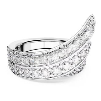 Swarovski Hyperbola Cocktail Ring - Dames - Ringen - Grijs - 55 MM - Accessoires