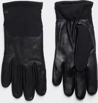 Canada Goose Gants en deux matériaux (Hommes, Black, TG)