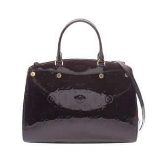 Louis Vuitton Pre-owned Blair Monogram Vernis Handbag - Dames - Pre-owned - Paars - Maat: ONE Size Leer