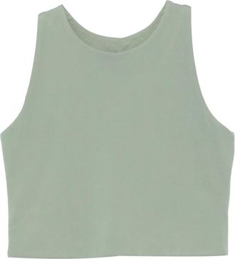 Girlfriend Collective Dylan tank top - women - Recycled Polyester/Elastane - M - Green