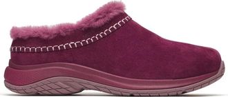 Merrell Merrell Encore IceJ008528 Clogs Womens Dark Cherry Suede Casual Shoes LIQ802
