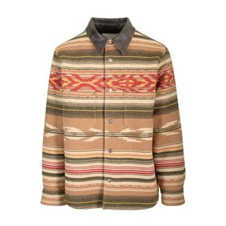Isabel Marant Dalton Overshirt - male - Isabel Marant - Light Jackets - Multicolor - M - Jackets