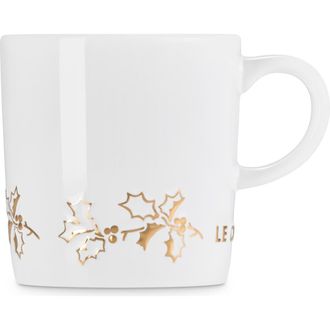 LE CREUSET Holly Collection Mug in White at Nordstrom
