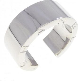 Chanel White Gold White Gold (18K) Band Ring (Pre-Owned)