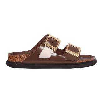 Birkenstock Dames, Schoenen, Bruin, Maat: 36 EU Leer