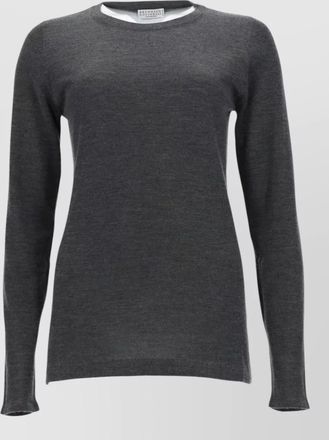 Brunello Cucinelli cashmere silk slim-fit t-shirt