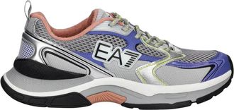Emporio Armani Emporio Armani Ea7, Schoenen, Heren, Veelkleurig, 45 1/3 EU, Leer, Xk 446.X8X249 Sneakers