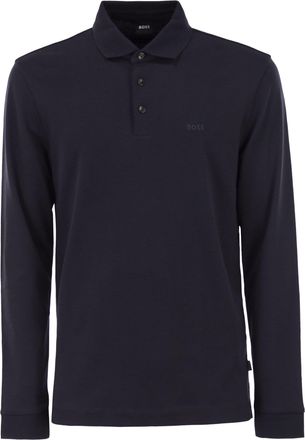 HUGO BOSS Regular Fit Polo Shirt In Interlock Cotton