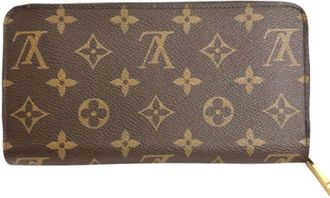 Louis Vuitton Pre-owned Wallets, female, Brown, Size: ONE SIZE Pre-owned Vintage Canvas Wallet