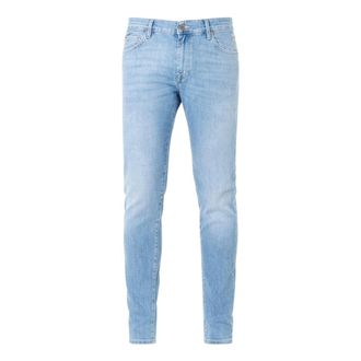 Roy Rogers Slim-fit Jeans, male, Blue, Size: W31 Soft Penelope Jeans