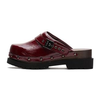 Scholl Dames, Schoenen, Rood, Maat: 38 EU Leer