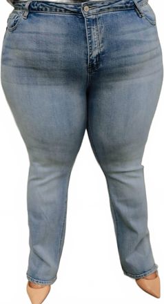 Kancan Savannah Bootcut Jeans - Plus In Blue