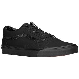 Vans Mens Old Skool - Shoes Black/Black Size 10.0