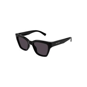 Saint Laurent Zonnebrillen - Dames - Accessoires - Zwart - Maat: 52 MM