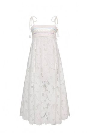 Celia B Womens Lola Midi Dress In White