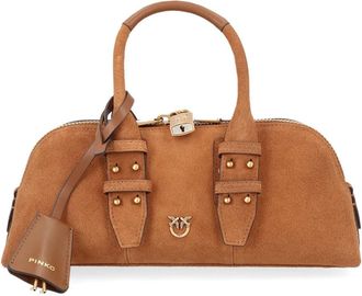 Pinko Escape Bag Small Suede Handbag