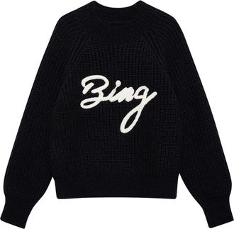 Anine Bing Logo-embroidered Sweater