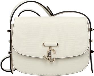 Jimmy Choo London Damess Schoudertassen Wit/Melkleer